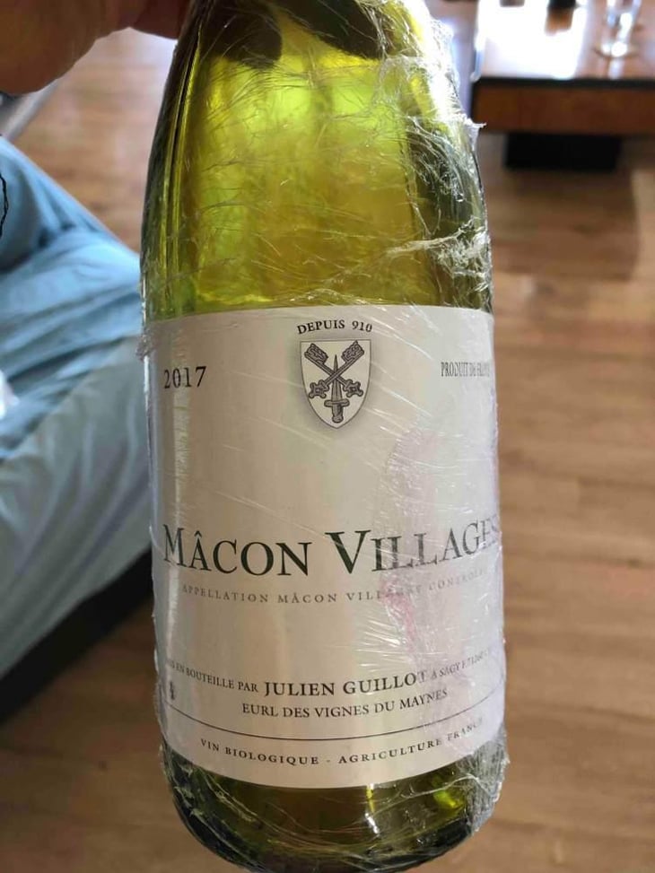 Mâcon Villages - Clos des Vignes du Maynes - Julien Guillot 