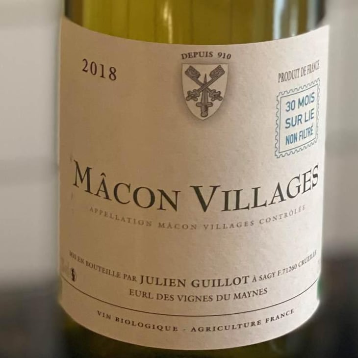 Mâcon Villages - Clos des Vignes du Maynes - Julien Guillot 