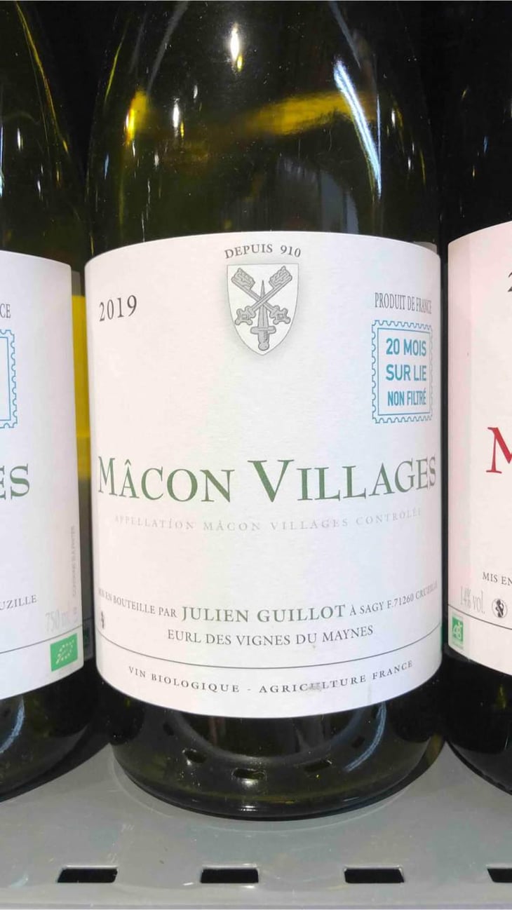 Mâcon Villages - Clos des Vignes du Maynes - Julien Guillot 