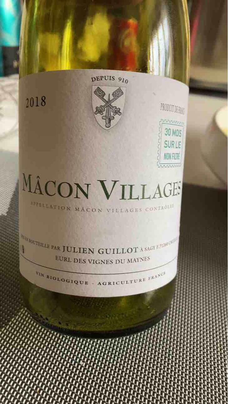 Mâcon Villages - Clos des Vignes du Maynes - Julien Guillot 
