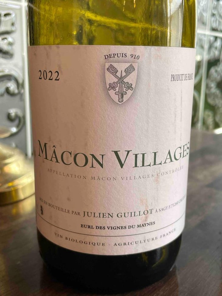 Mâcon Villages - Clos des Vignes du Maynes - Julien Guillot 