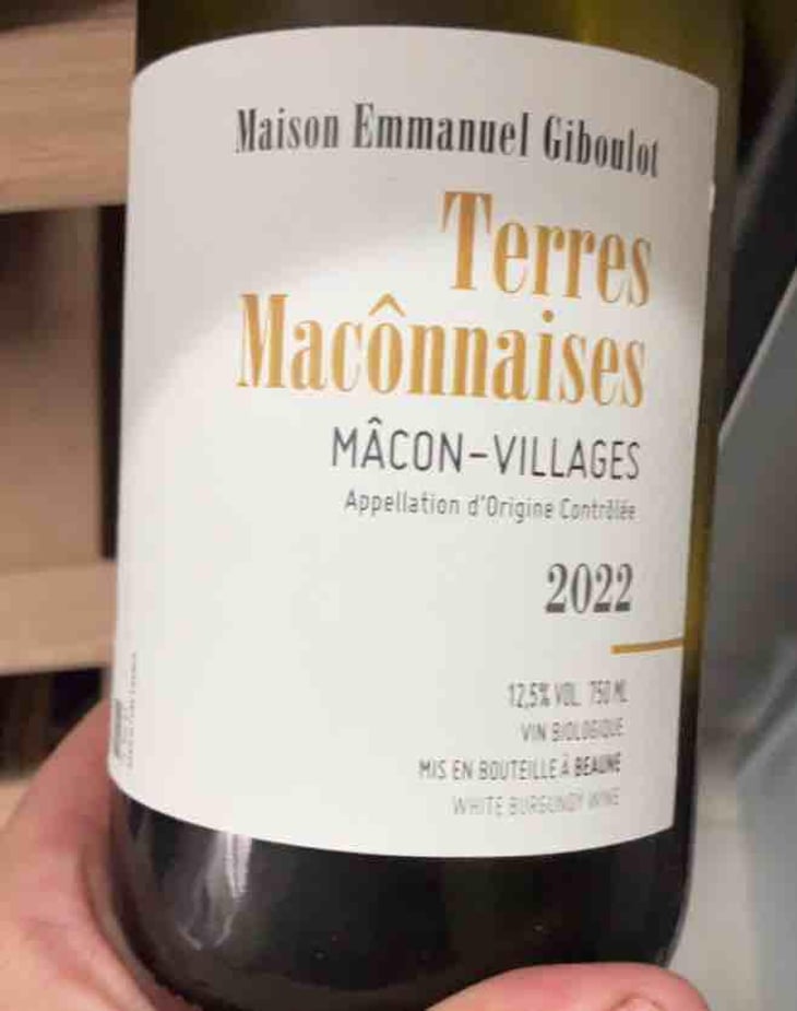 Mâcon-Villages "Terres Mâconnaises" - Domaine Emmanuel Giboulot - Emmanuel Giboulot 