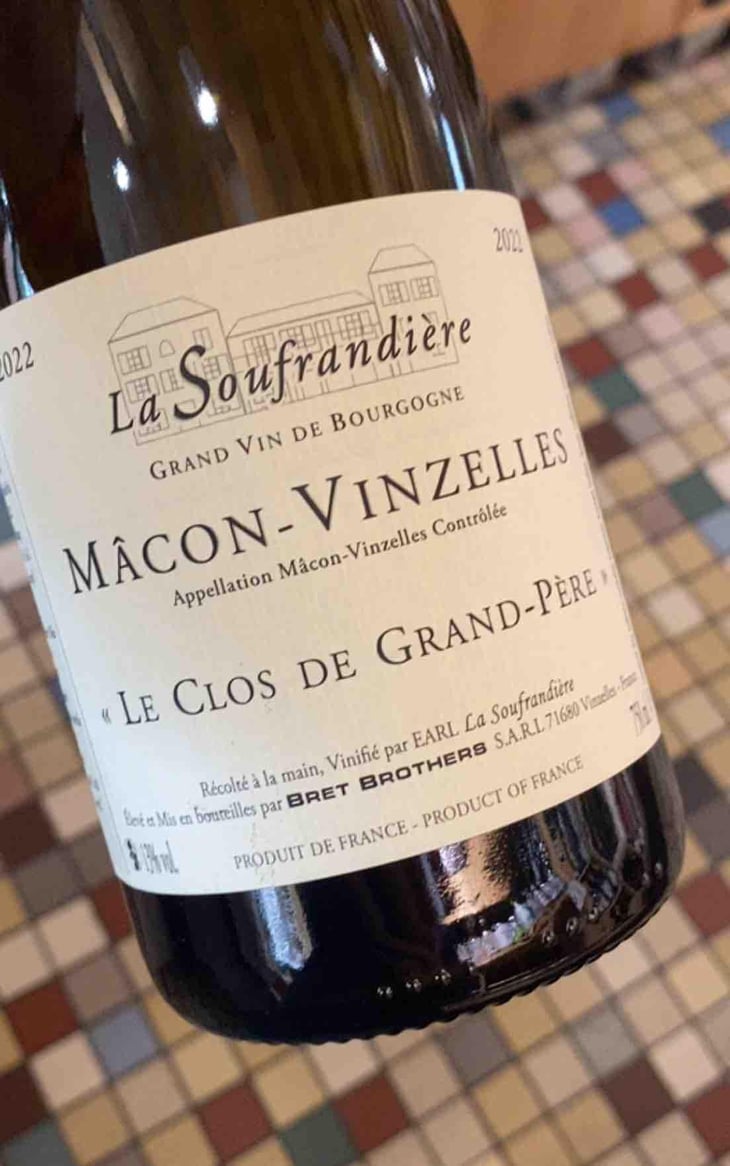 Le clos de Grand-Père - La Soufrandière - Bret Brothers - Jean-Guillaume & Jean-Philippe Bret 