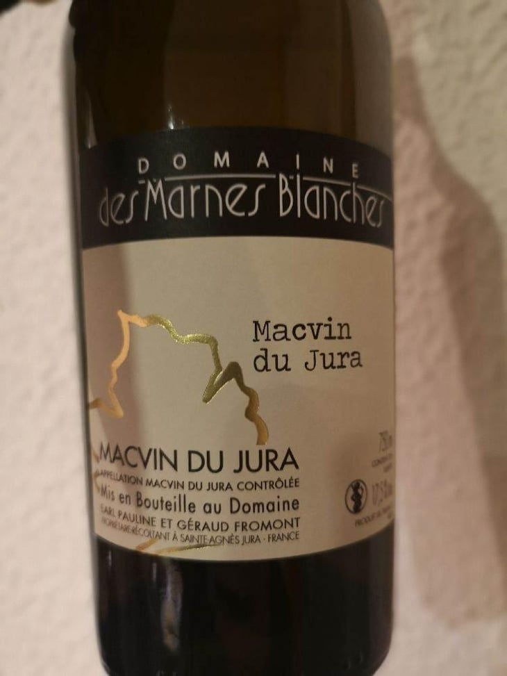 Macvin Du Jura - Domaine Des Marnes Blanches - Pauline & Géraud Fromont 