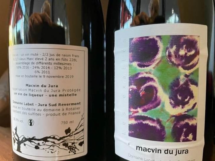 Les Exaltés - Macvin Du Jura - Domaine Labet - Julien, Charline & Romain Labet 