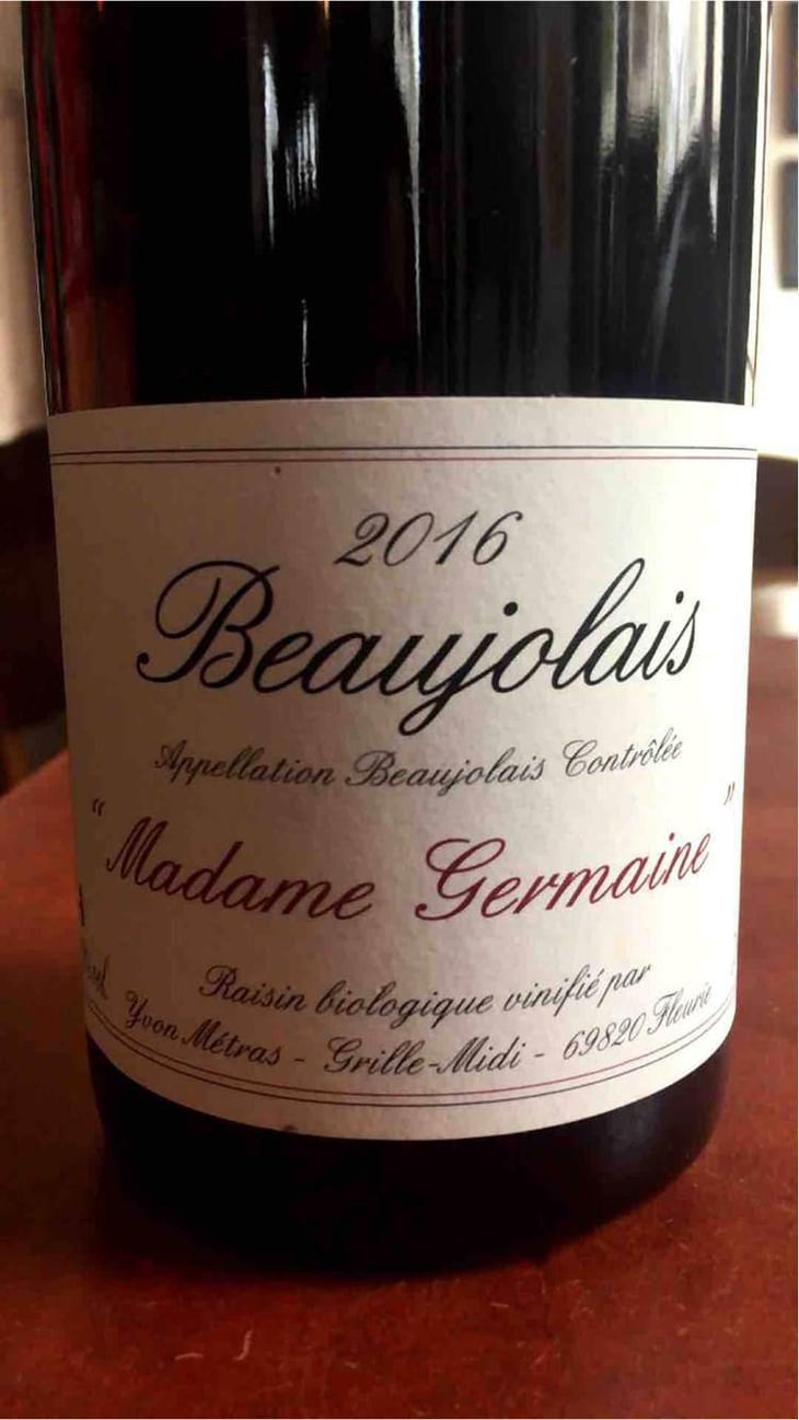 Madame Germaine - Domaine Métras - Yvon Métras 