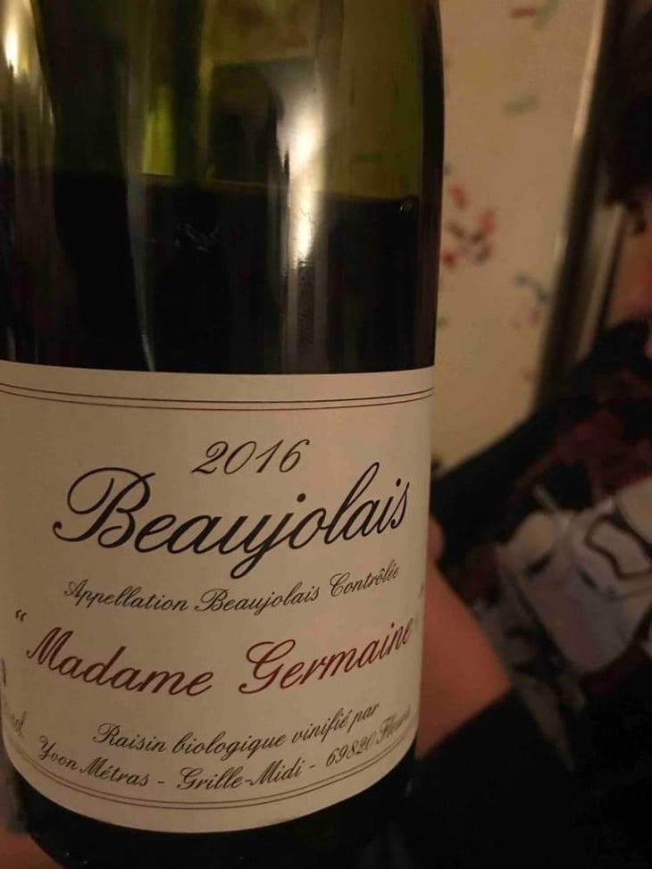 Madame Germaine - Domaine Métras - Yvon Métras 