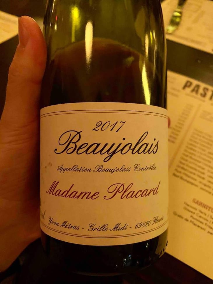 Madame Placard - Domaine Métras - Yvon Métras 