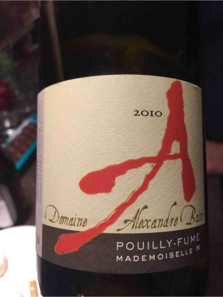 Mademoiselle M - Domaine Alexandre Bain - Alexandre Bain 