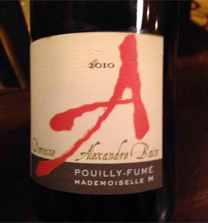 Mademoiselle M - Domaine Alexandre Bain - Alexandre Bain 