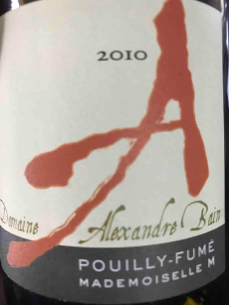 Mademoiselle M - Domaine Alexandre Bain - Alexandre Bain 