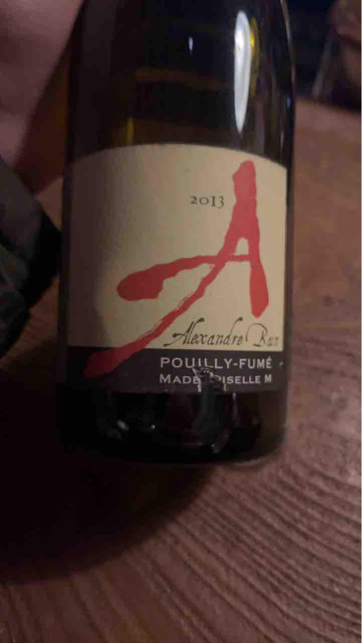 Mademoiselle M - Domaine Alexandre Bain - Alexandre Bain 