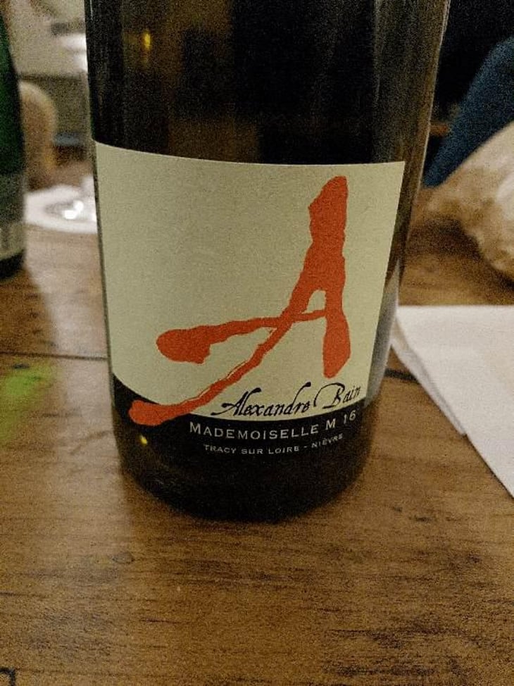 Mademoiselle M - Domaine Alexandre Bain - Alexandre Bain 