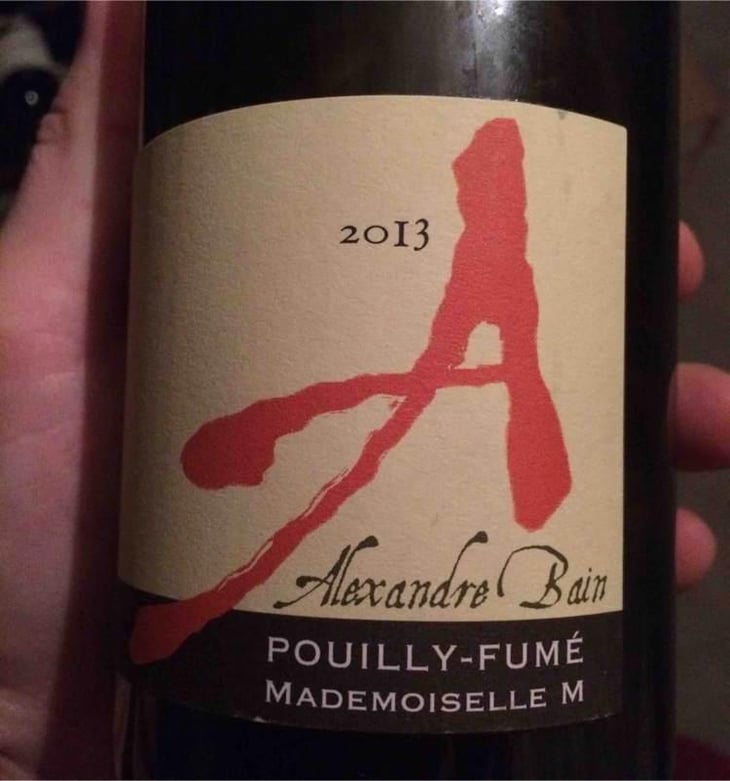 Mademoiselle M - Domaine Alexandre Bain - Alexandre Bain 