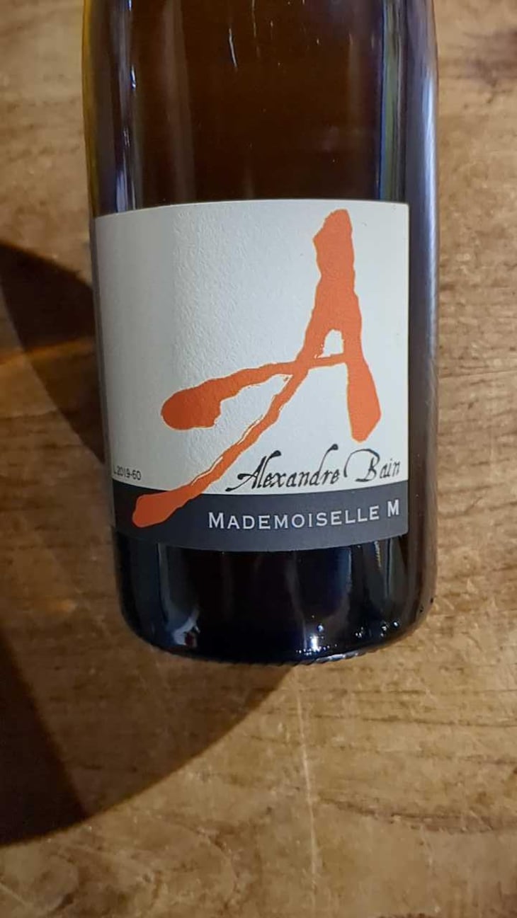 Mademoiselle M - Domaine Alexandre Bain - Alexandre Bain 