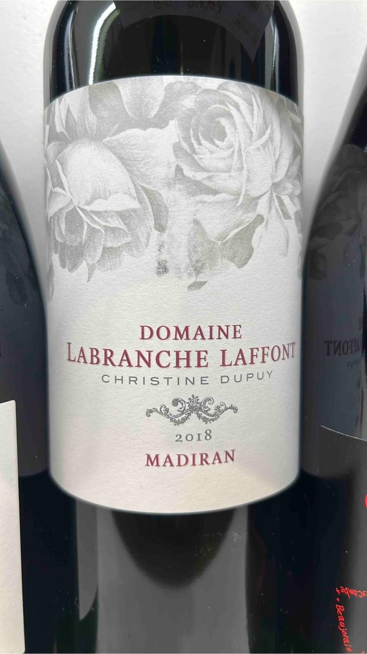 Madiran - Domaine Labranche Laffont - Christine Dupuy -2014