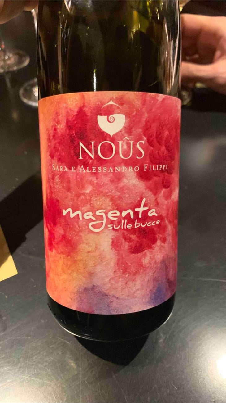 Magenta sulle bucce - Nous vini di luce - Alessandro Filippi -2021