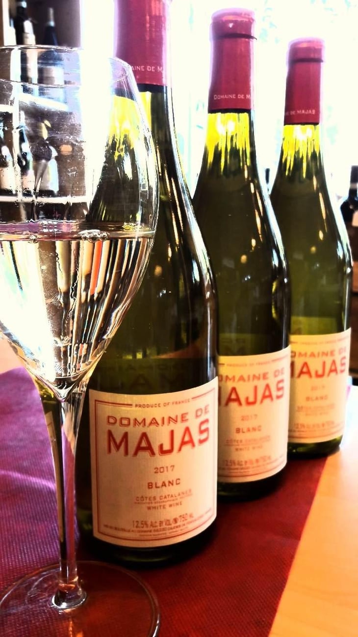 Majas Blanc - Domaine de Majas - Agnès & Alain Carrère 