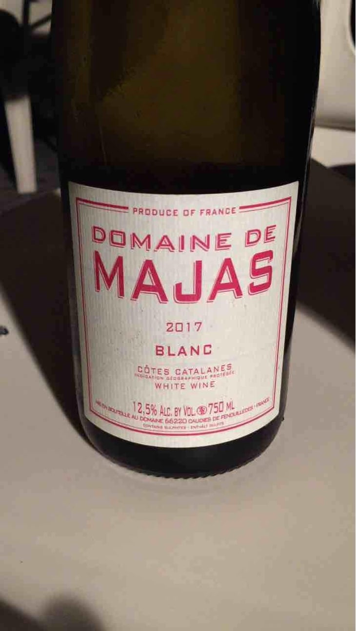 Majas Blanc - Domaine de Majas - Agnès & Alain Carrère 