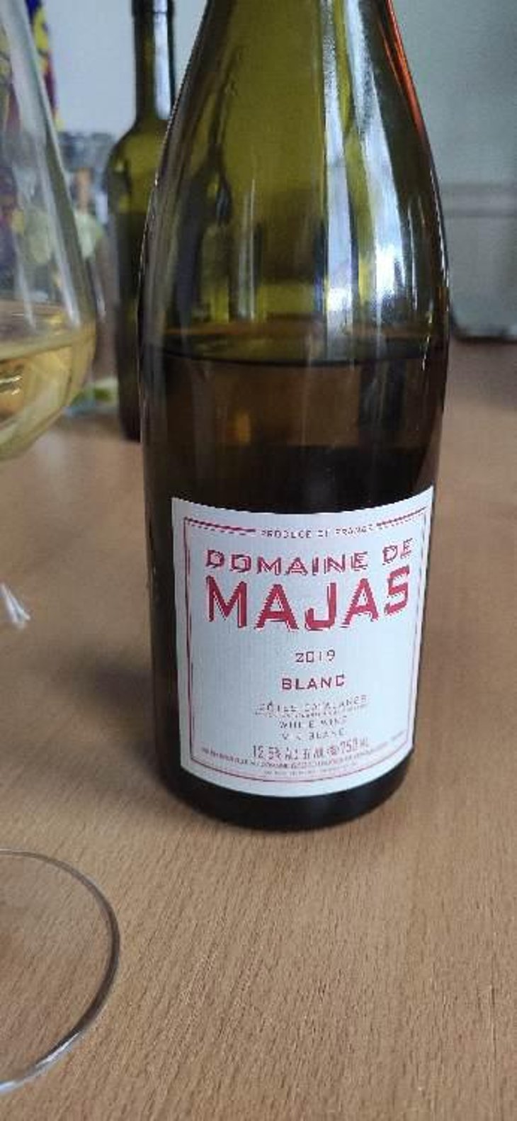 Majas Blanc - Domaine de Majas - Agnès & Alain Carrère 