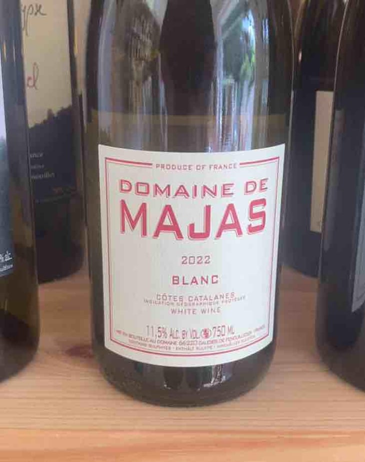 Majas Blanc - Domaine de Majas - Agnès & Alain Carrère 