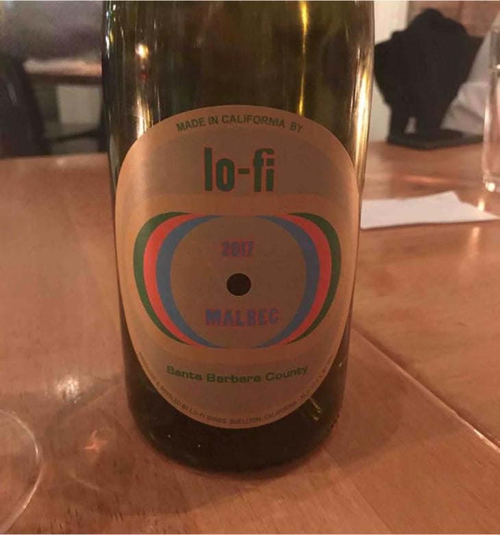 Malbec Santa Barbara County - Lo-Fi Wines - Mike Roth & Craig Winchester 