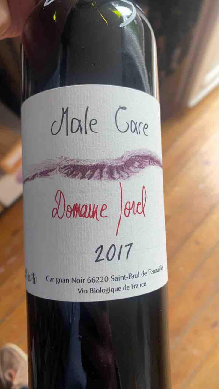 Male care vin de France - Domaine Jorel - Manuel Jorel 