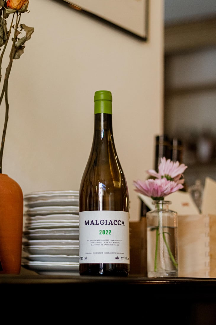 Malgiacca Bianco - Azienda Agricola Malgiacca - Saverio Petrilli, Lisandro Carmazzi, Luigi Fenoglio, Sarah Richards & Ettore Petrilli -2021