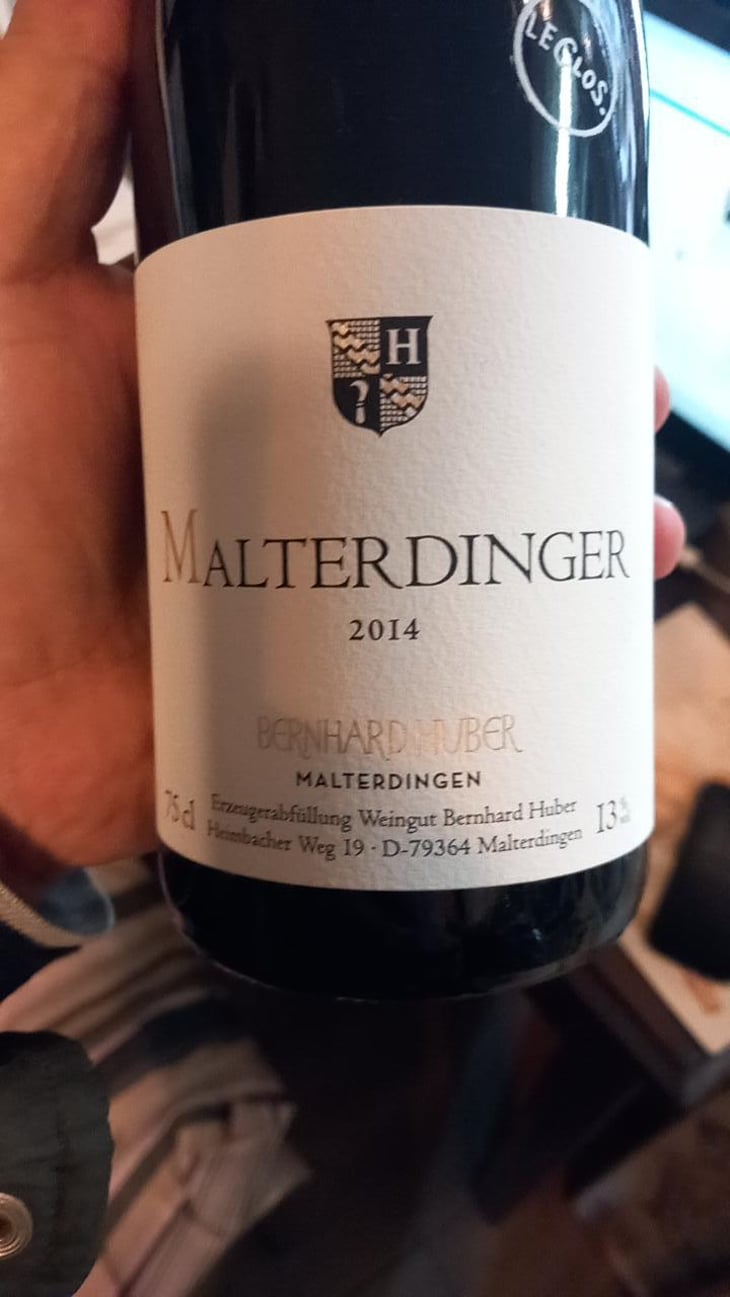 Malterdinger (Rouge) - Weingut Bernhard Huber - Barbara & Julian Huber -2014