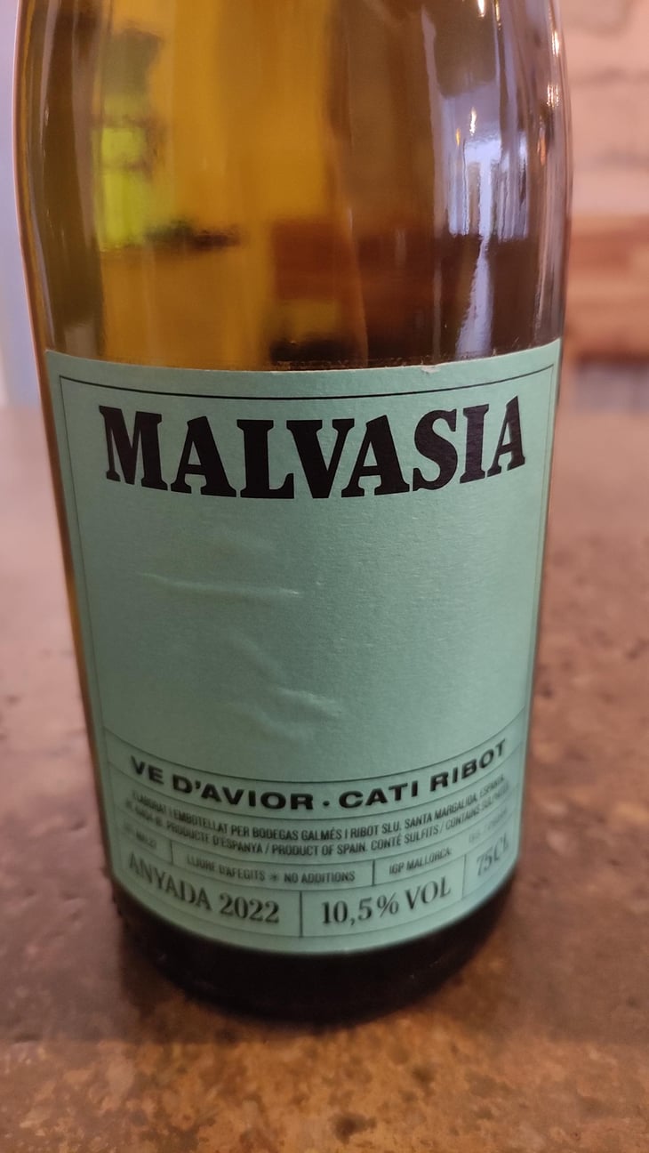 Malvasia - Ve d'Avior - Cati Ribot 