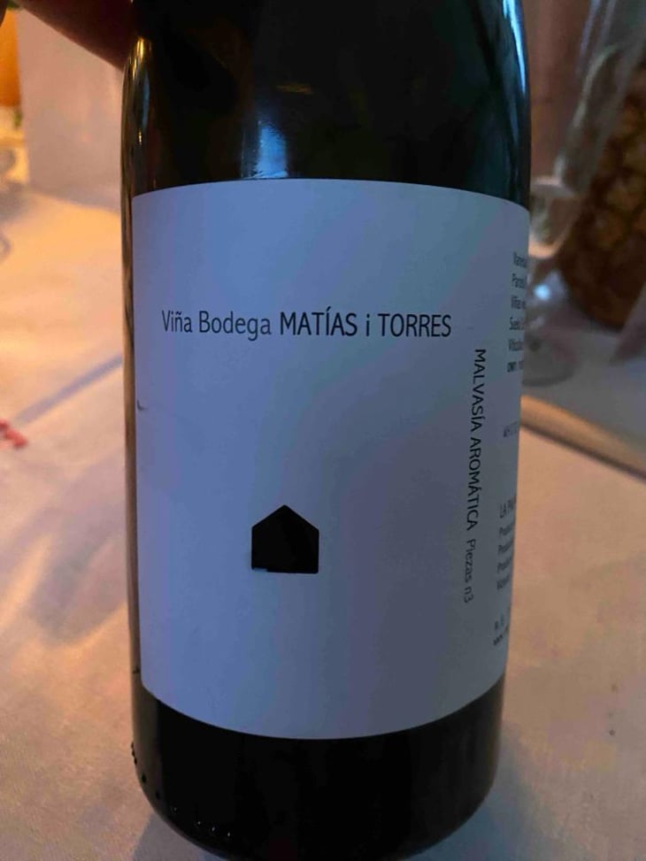 Malvasia Aromatica - Bodega Juan Matías Torres - Victoria E. Torres Pecis 