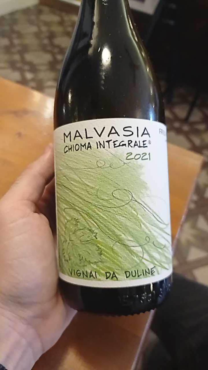 Malvasia Chioma Integrale - Vignai da Duline - Lorenzo Mocchiutti & Federica Magrini 