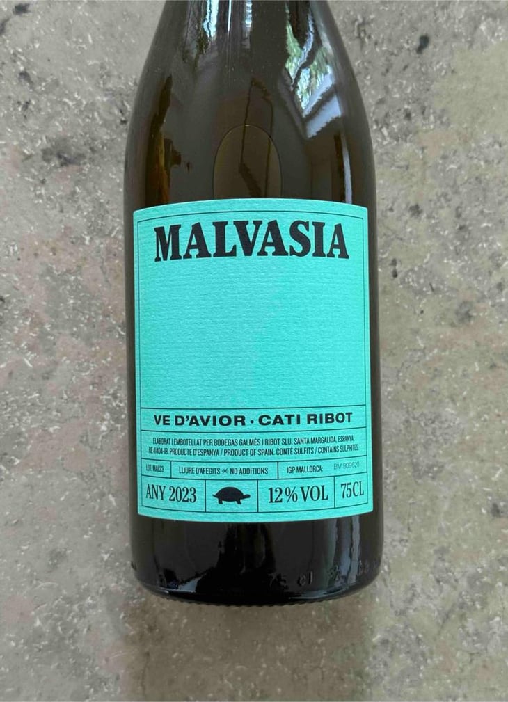 Malvasia - Ve d'Avior - Cati Ribot 