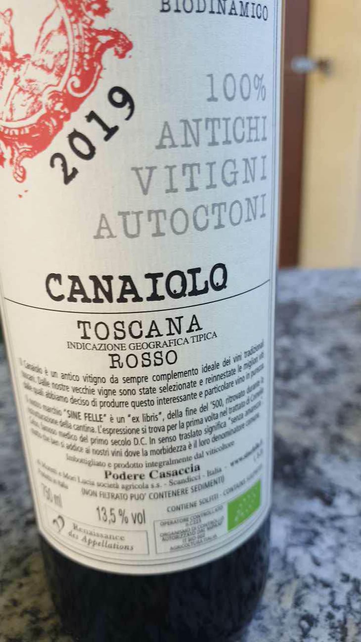 Malvasia Nera - Podere Casaccia Sine Felle - Roberto Moretti 