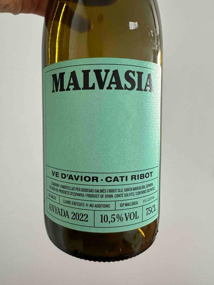 Malvasia - Ve d'Avior - Cati Ribot 