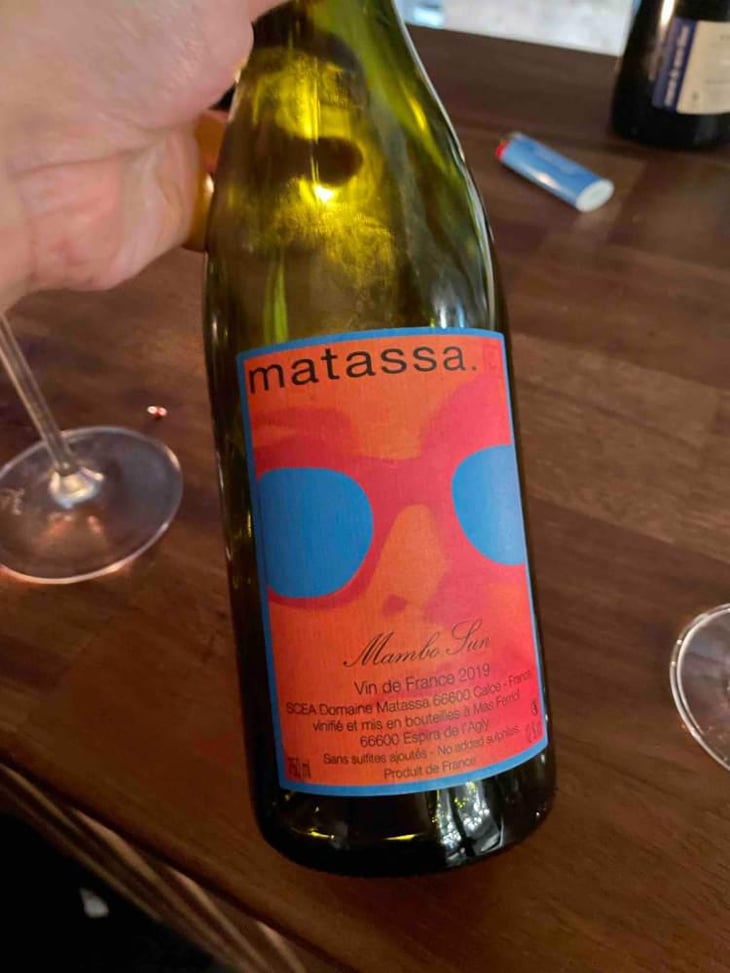 Mambo Sun - Domaine Matassa - Tom Lubbe 