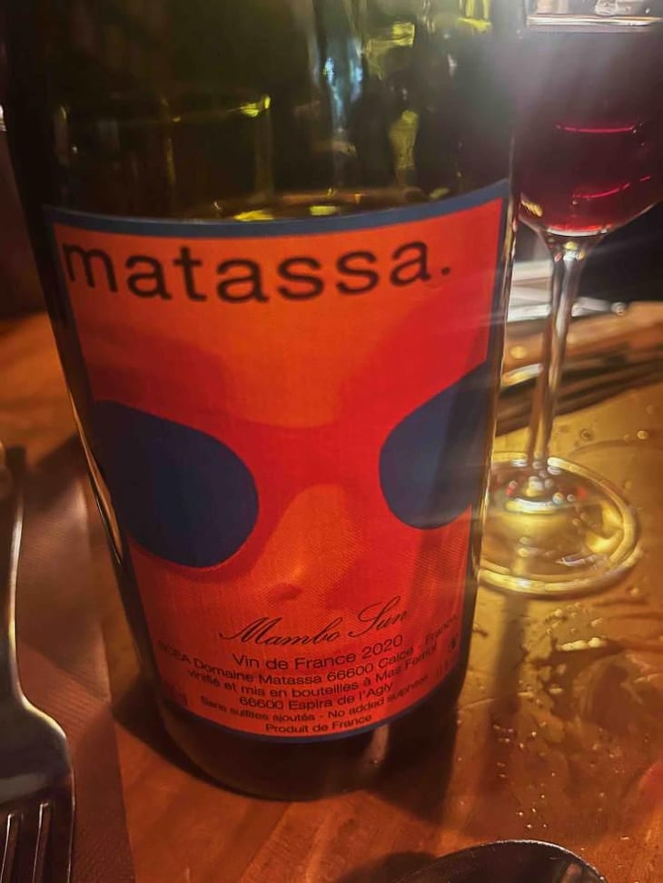 Mambo Sun - Domaine Matassa - Tom Lubbe 