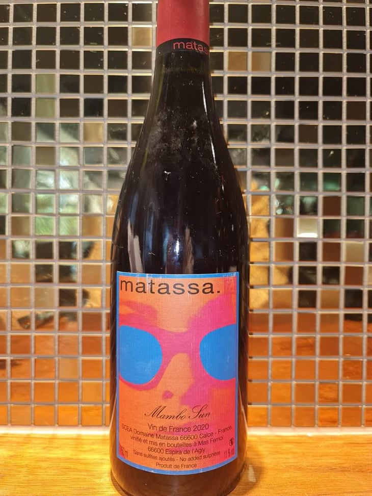 Mambo Sun - Domaine Matassa - Tom Lubbe 