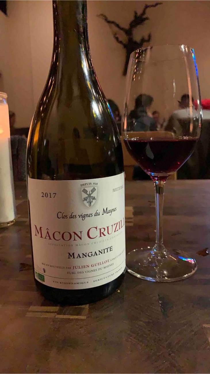 Manganite - Clos des Vignes du Maynes - Julien Guillot 