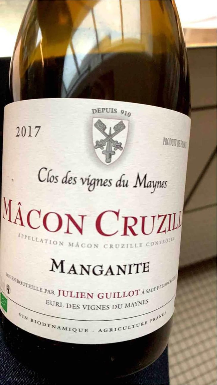 Manganite - Clos des Vignes du Maynes - Julien Guillot 