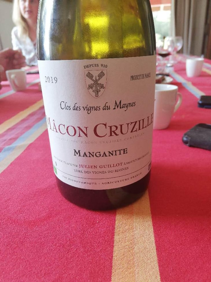 Manganite - Clos des Vignes du Maynes - Julien Guillot 