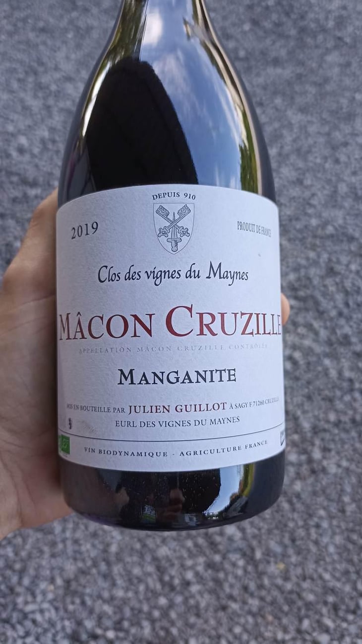 Manganite - Clos des Vignes du Maynes - Julien Guillot 