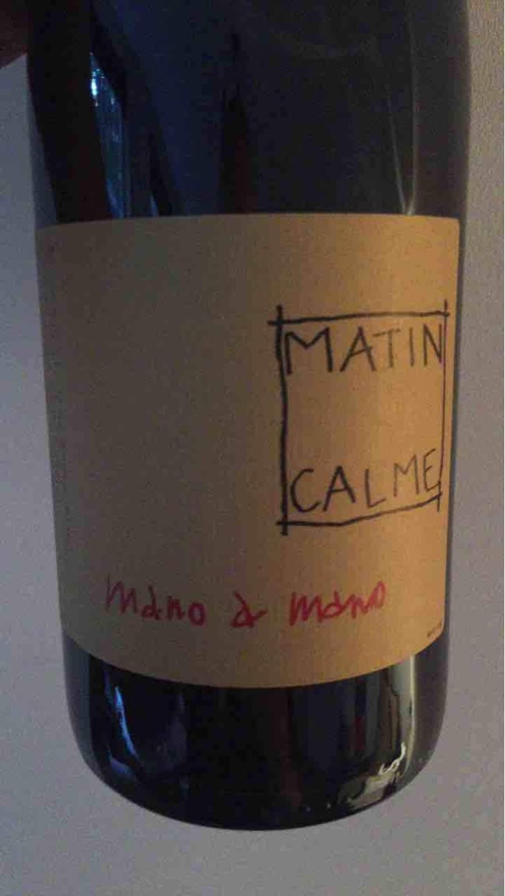 Mano a Mano - Domaine du Matin Calme - Anthony Guix 