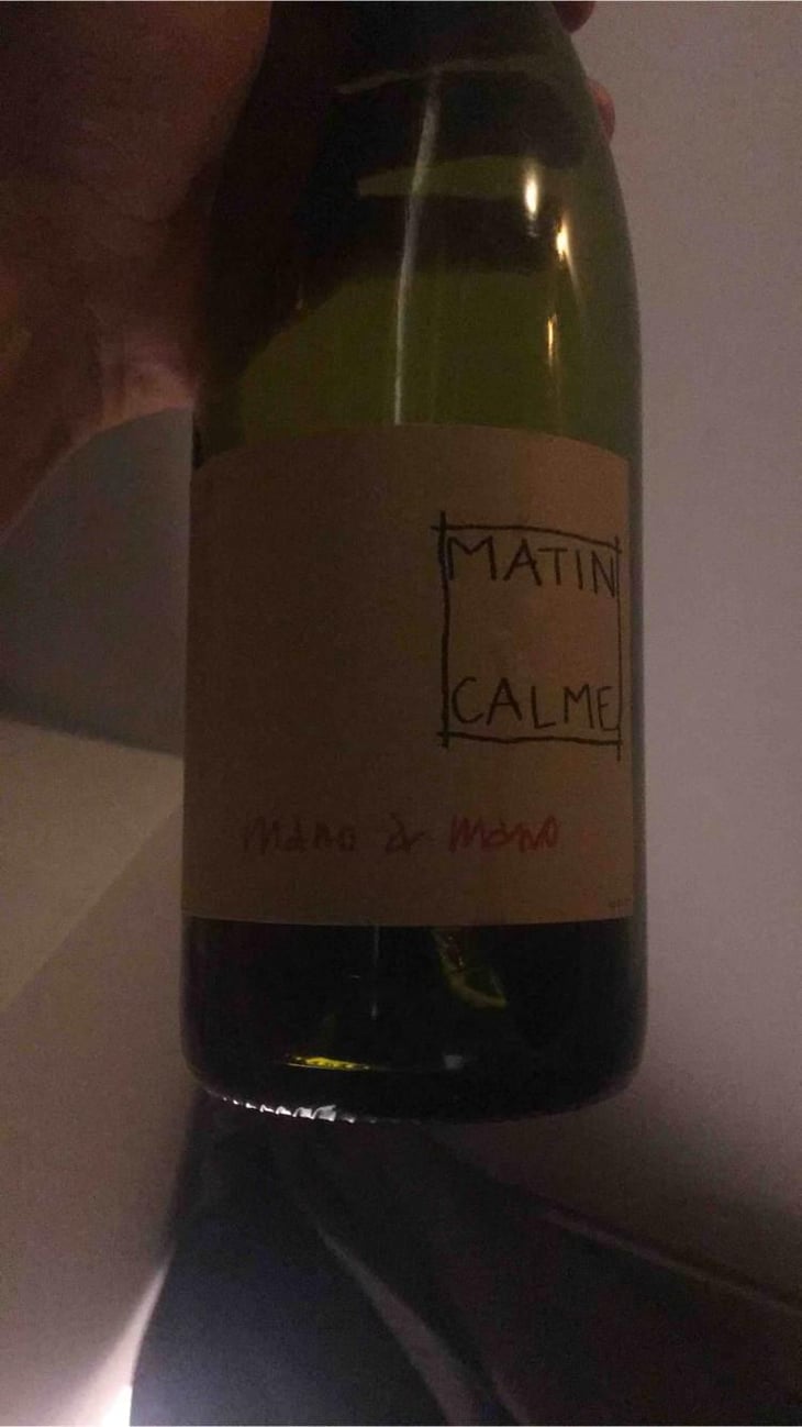 Mano a Mano - Domaine du Matin Calme - Anthony Guix 
