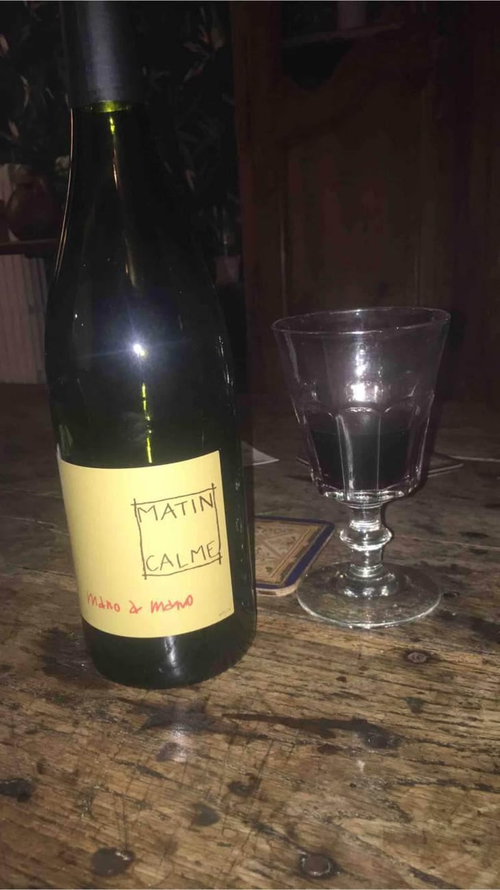 Mano a Mano - Domaine du Matin Calme - Anthony Guix 