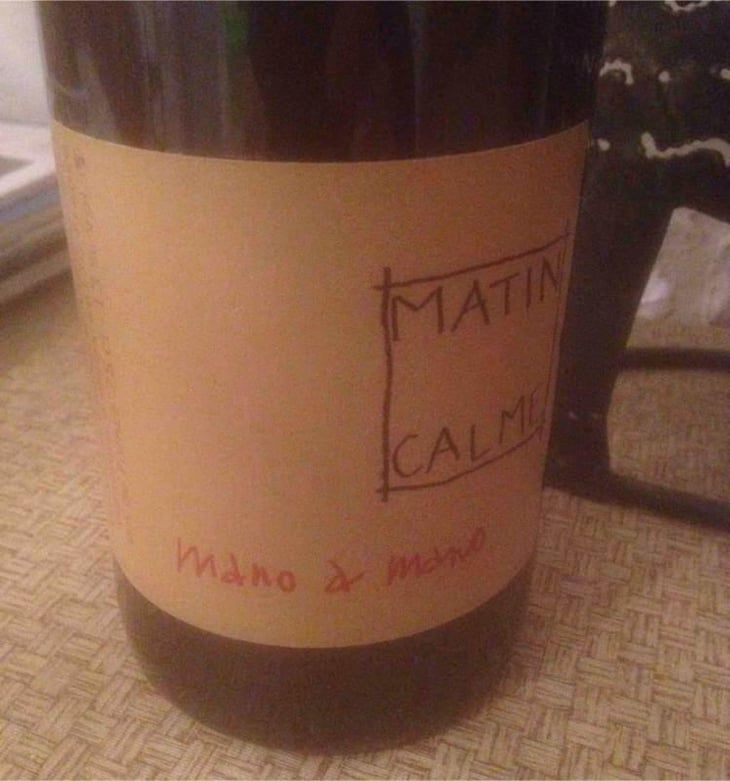 Mano a Mano - Domaine du Matin Calme - Anthony Guix 