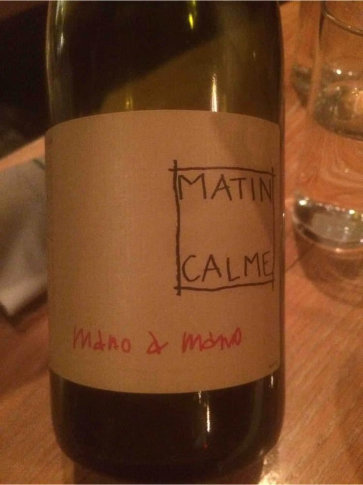 Mano a Mano - Domaine du Matin Calme - Anthony Guix 