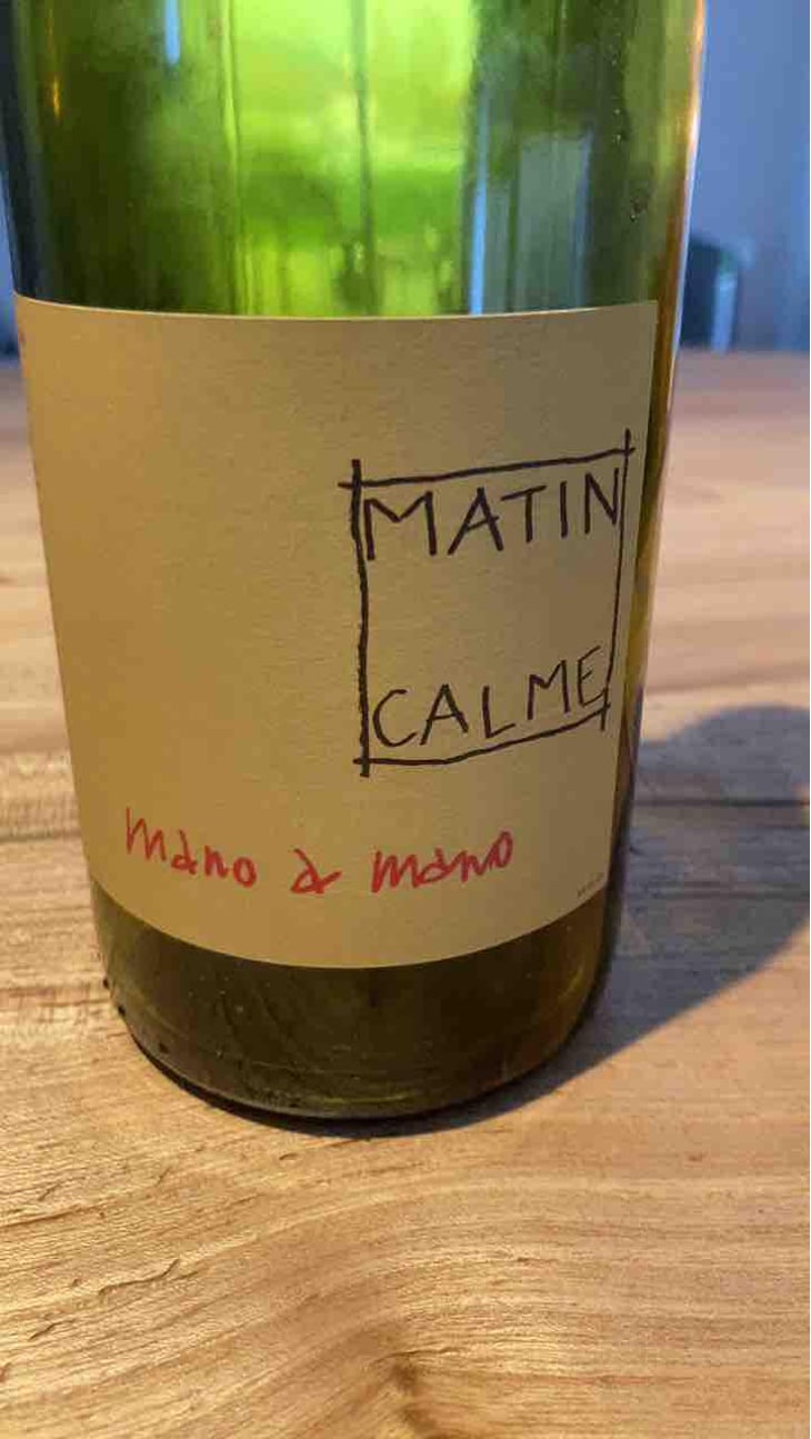 Mano a Mano - Domaine du Matin Calme - Anthony Guix 