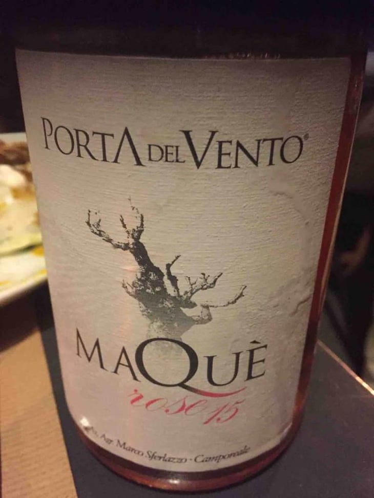 Maquè Rosè - Azienda Agricola Porta del Vento - Marco Sferlazzo 