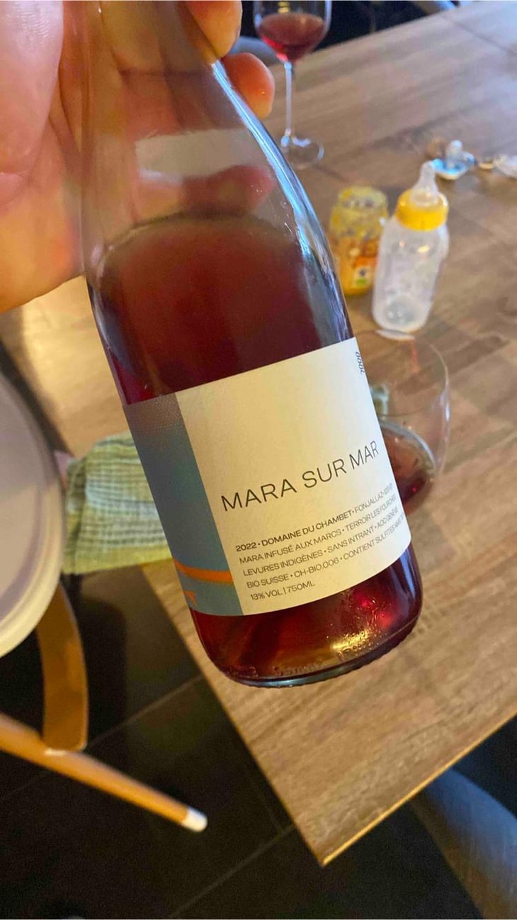 Mara sur Mar - Domaine du Chambet - Anthony Fonjallaz 